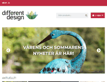 Tablet Screenshot of differentdesign.se